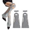 Ästhetischer Hosenträger Ausgeschnittener Beinschutz für Damen Harajuku Streetwear Punk Strumpfhalter Gürtel Fischernetz Beinärmel Abdeckung Socken