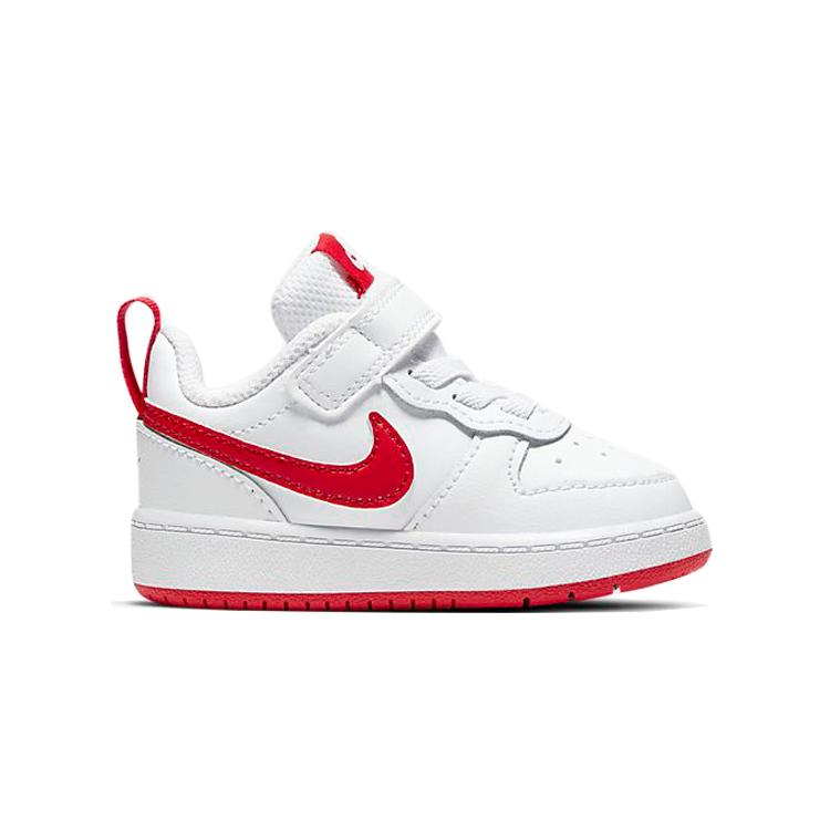 Nike Court Borough 2 Supporto Resistente all'Abrasione Scarpe Basse per Bambini Piccoli e Neonati BQ5453-103