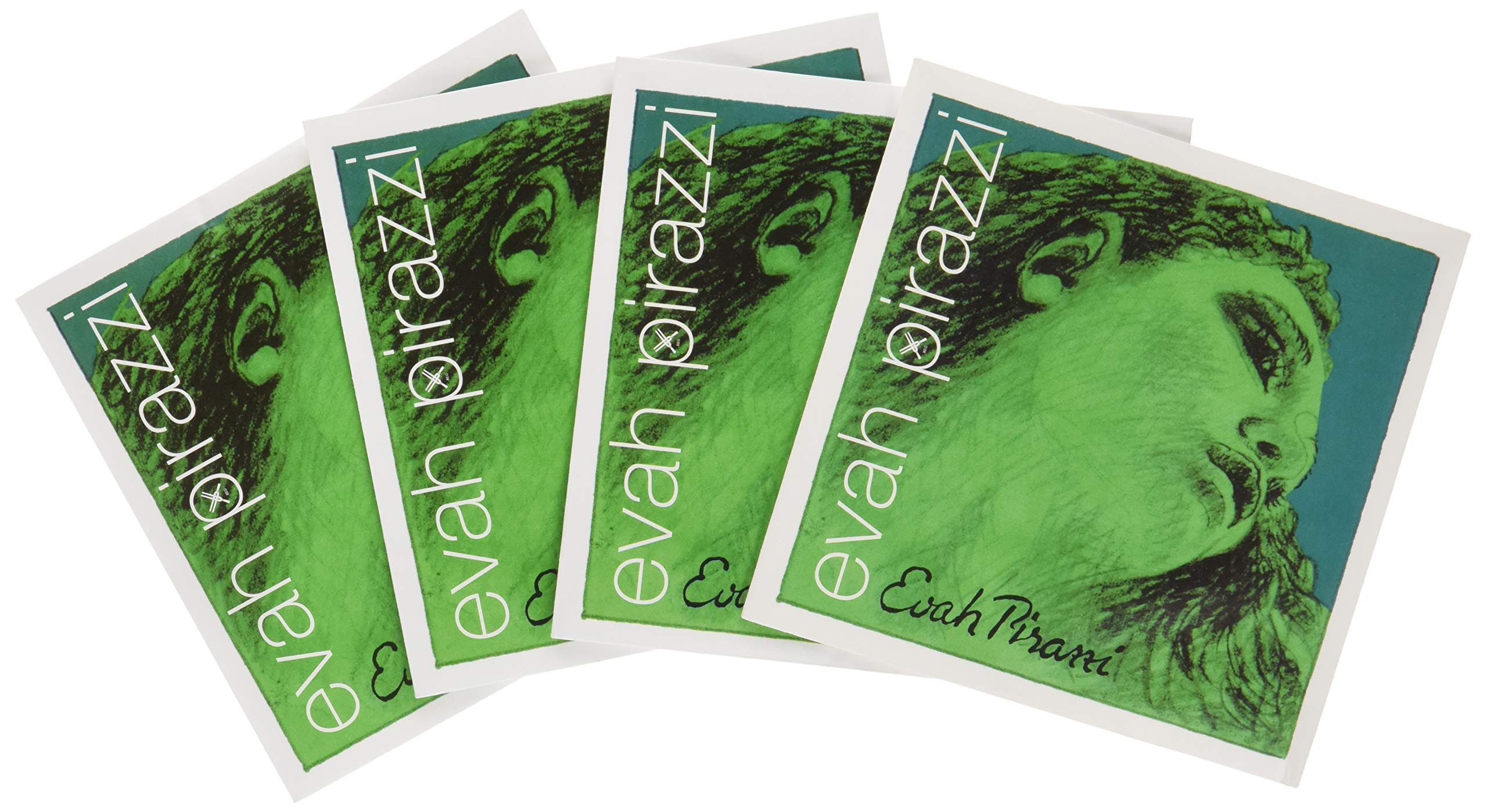 

EVAH PIRAZZI Violin String Set (E String: Gold Steel, 0.27 Ball End)