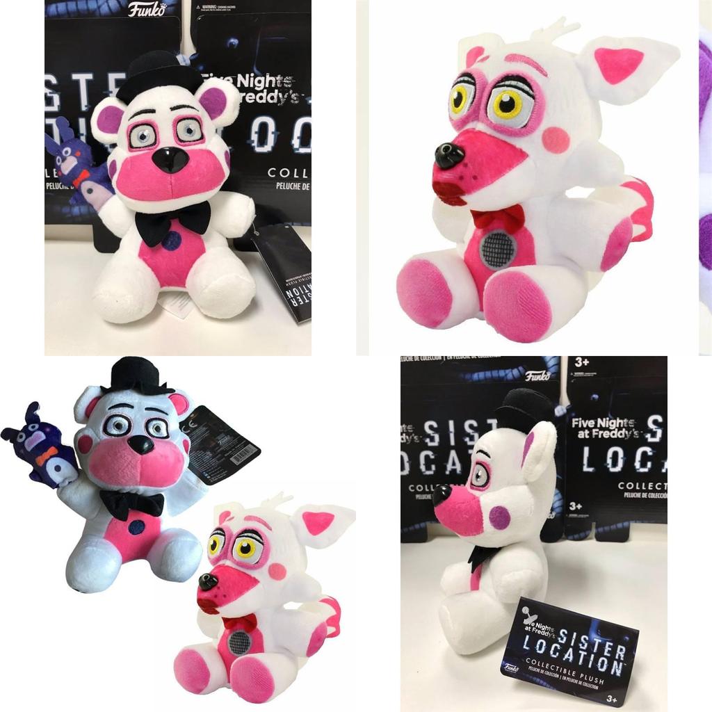Lustiges und lehrreiches Fnaf Five Nights At Freddy's Sister Location Plüschtier Funtime Freddy mit Bon Bon