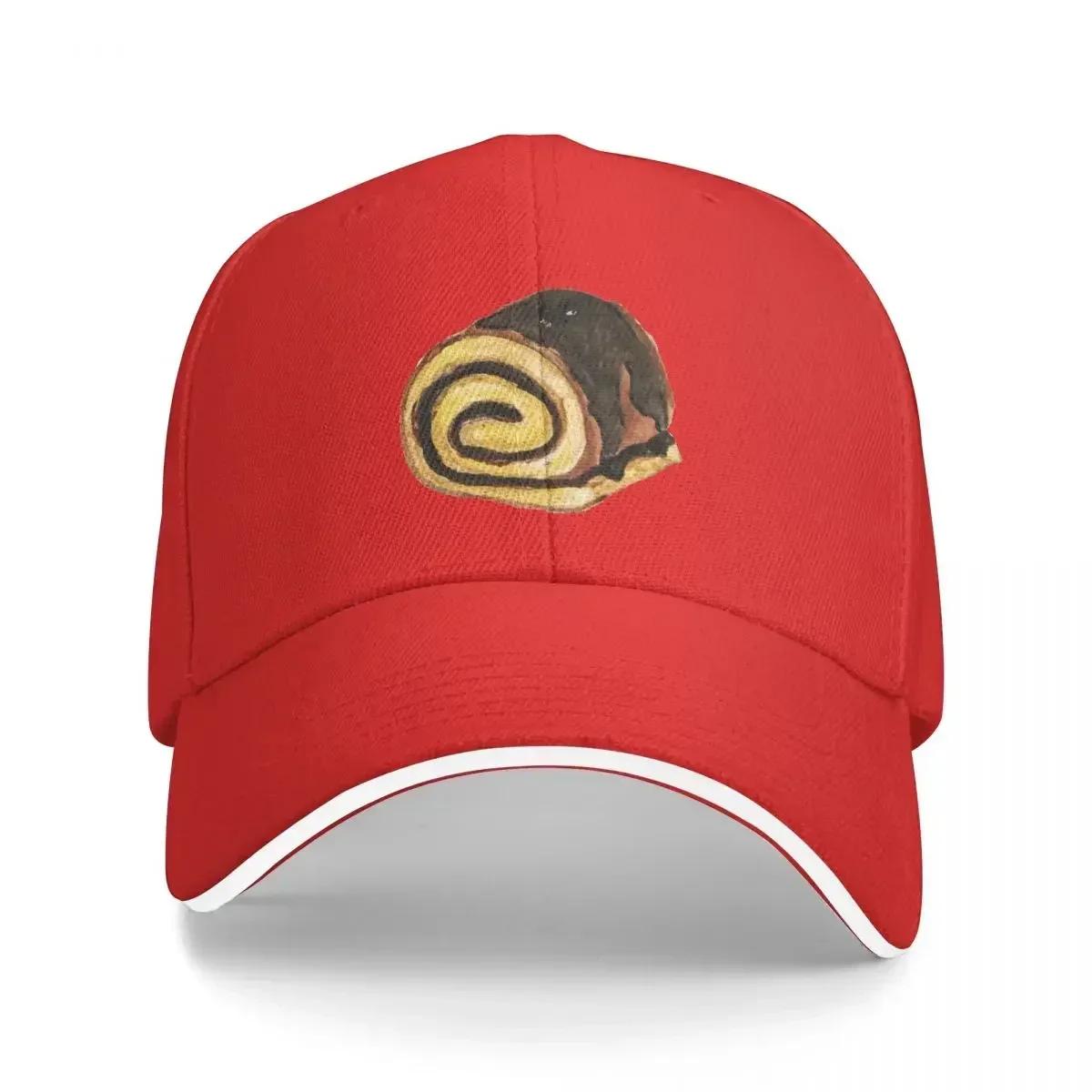

Chocolate Swiss Roll Cake Baseball Cap Military Tactical Cap Sun Hat For Children Custom Cap Women Beach Fashion Unisexs Adjustable