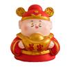 Resin Desktop Ornament Cartoon Desktop Trinkets Miniature Figure Lucky God Figurine  Bedroom