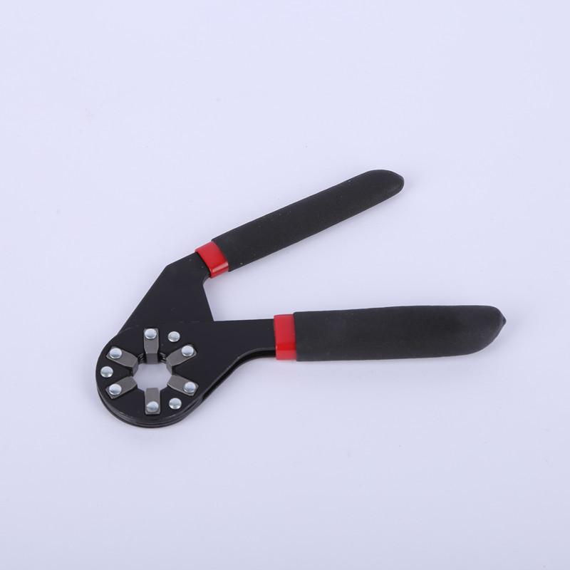 6/8Inch Hand Tool  Multi-purpose Hexagonal Alloy Steel Manual Clampable Movable Hexagonal Wrench For Bolt Nut Pipe CarHomeRepair