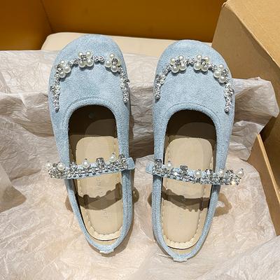 Flats Women Slippers Crystal Slingback Mules Shoes Spring Dress Woman Sandals 2025 Trend Brand Cozy Casual Mujer Zapatos