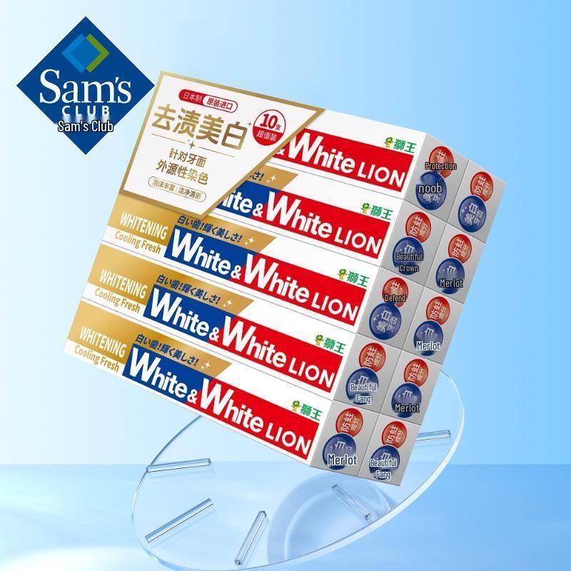 Lion Japan Whitening Refreshing Toothpaste 150g (6-Pack)