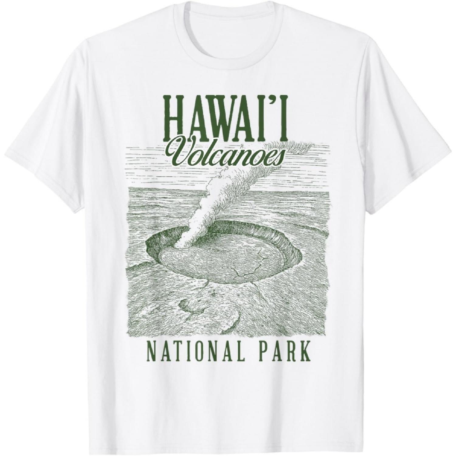 Hawai i Volcanoes National Park Traveling Nature Exploring T-Shirt XXXXXL белый