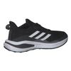 Running Shoes Fortalan Lace Running LIF89 Kids Core Six Cm [Adidas] Black/Footwear White/Gray (GY7597) 17.5