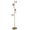 Modern Minimalist Floor Lamp with Round Ball Design