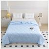 Summer Air-conditioning Comforter Washed Cotton Quilt Printed Quilt Soft Breathable Thin Print Bedspread Bed Cover Home Textiles