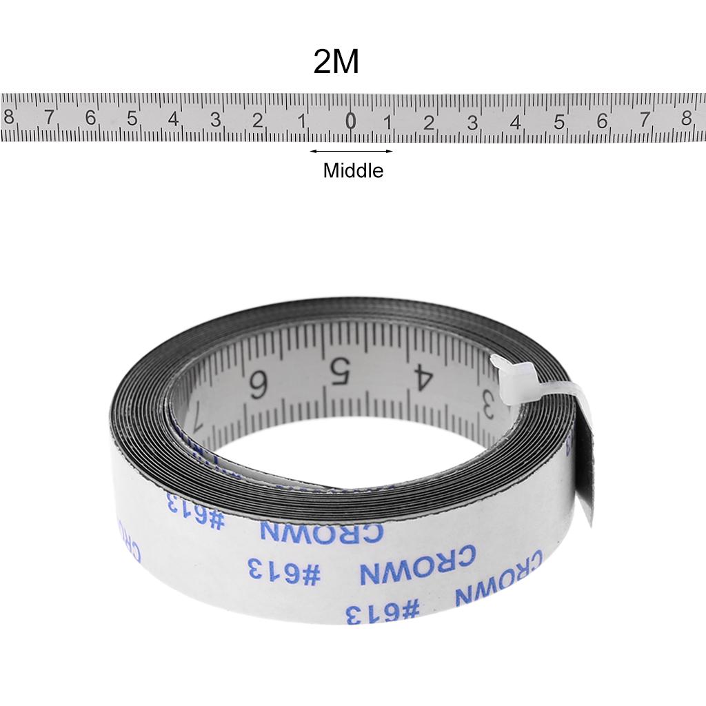 Miter Track Tape Measure Self Adhesive Metric Scale Ruler For T-track Router