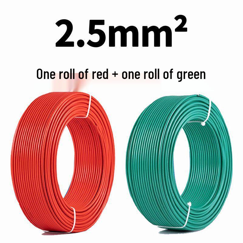 National Standard Aluminum Core Wire 2.5-35 Sq Mm: Durable, Anti-Aging Electric Cable for Home & Outdoor Use