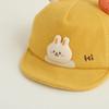Cartoon Rabbit Ears Cartoon Peaked Hat Soft Brim Sunshade Visors Baby Baseball Cap  Boys Girls Kids