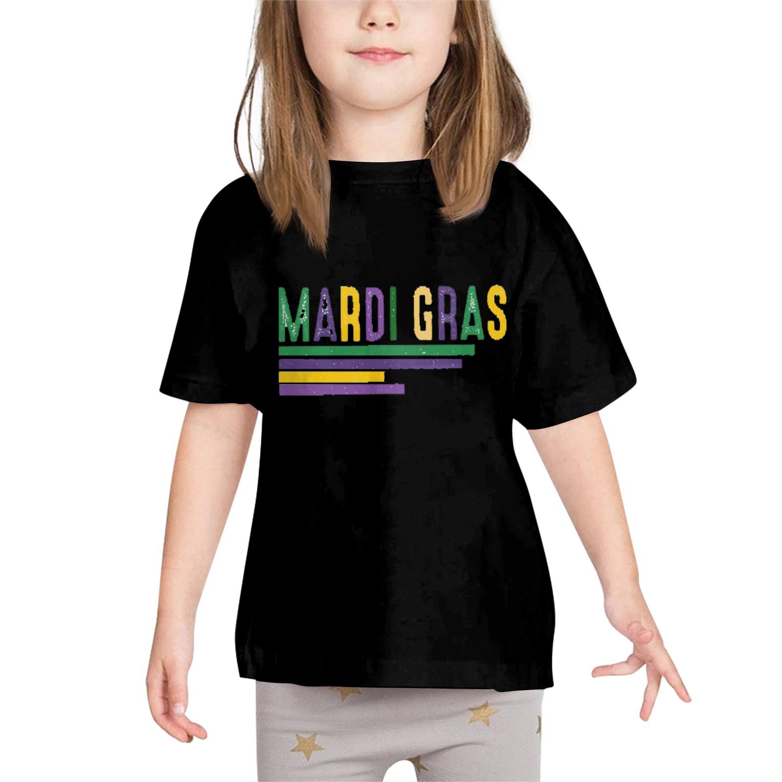 

Детские карнавальные топы, свободные футболки с короткими рукавами и круглым вырезом для мальчиков и девочек, топы 110