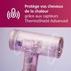 Sèche-cheveux - PHILIPS - Série 8000 - 1400W - ThermoShield Advanced - Champagne Rosé
