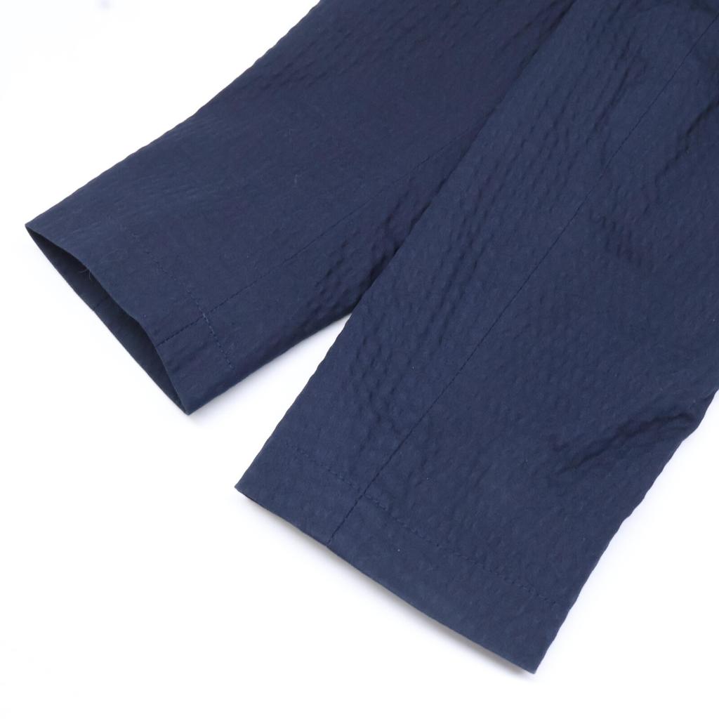 TOMMY HILFIGER [Domestic regular] MW0MW13179 Seersucker blazer/ Jacket 46 NavyUsed