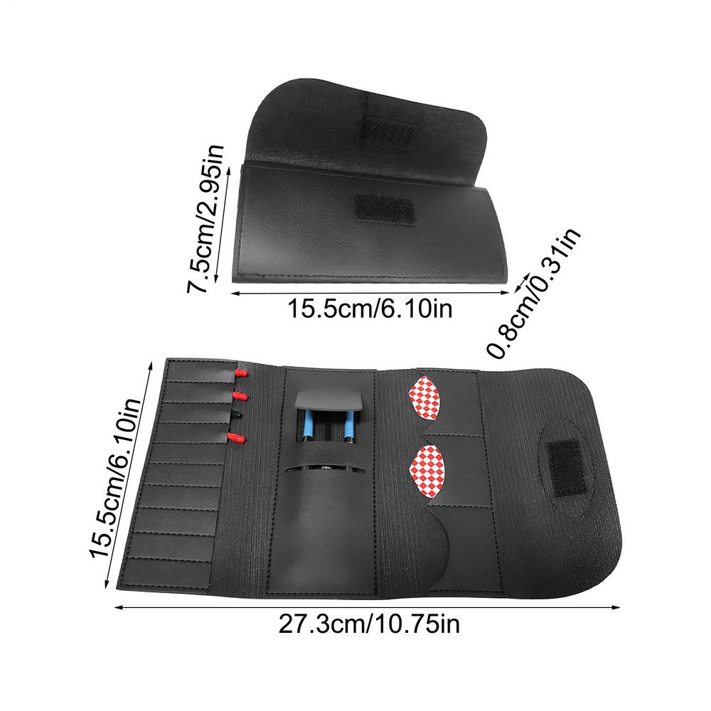 Darts Storage Box Foldable Dart Protective Case Portable Dart Needles Holder Bag Storage Organizer For Flights Shafts Training