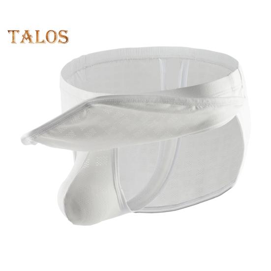 Men Thong Sexy Low-Rise Elastic Waistband Slim Fit Briefs Solid Color Breathable Mesh Panties Daily Wear