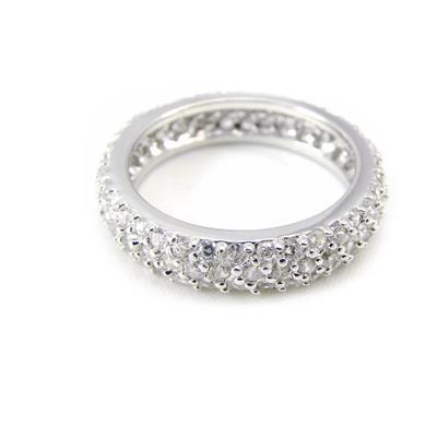 White 'Goddess' Silver Ring