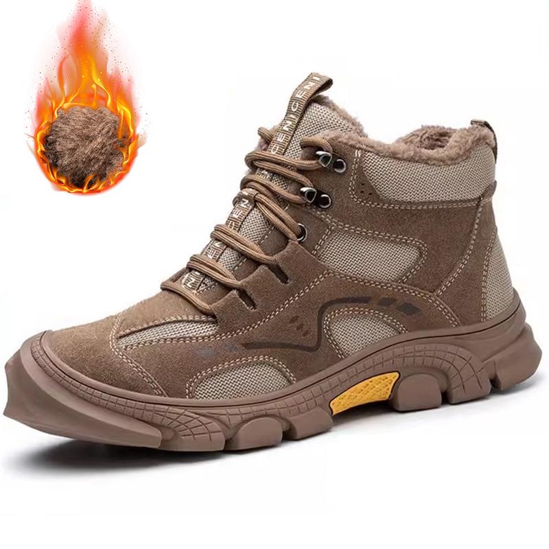 Arbeitsschuhe mit Stahlkappe, Stiefel für Herren und Damen, Sicherheitsstiefel, pannensicher, für Herren, Sport-Sicherheitsschuhe, Bau-Schutzschuhe, Arbeitsstiefel