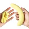 Super Soft Banana Squishy Toy Slow Rising Yellow Banana Flesh Rebound Squeeze Toy Anti Stress Release Ball Hand Relax Gifts