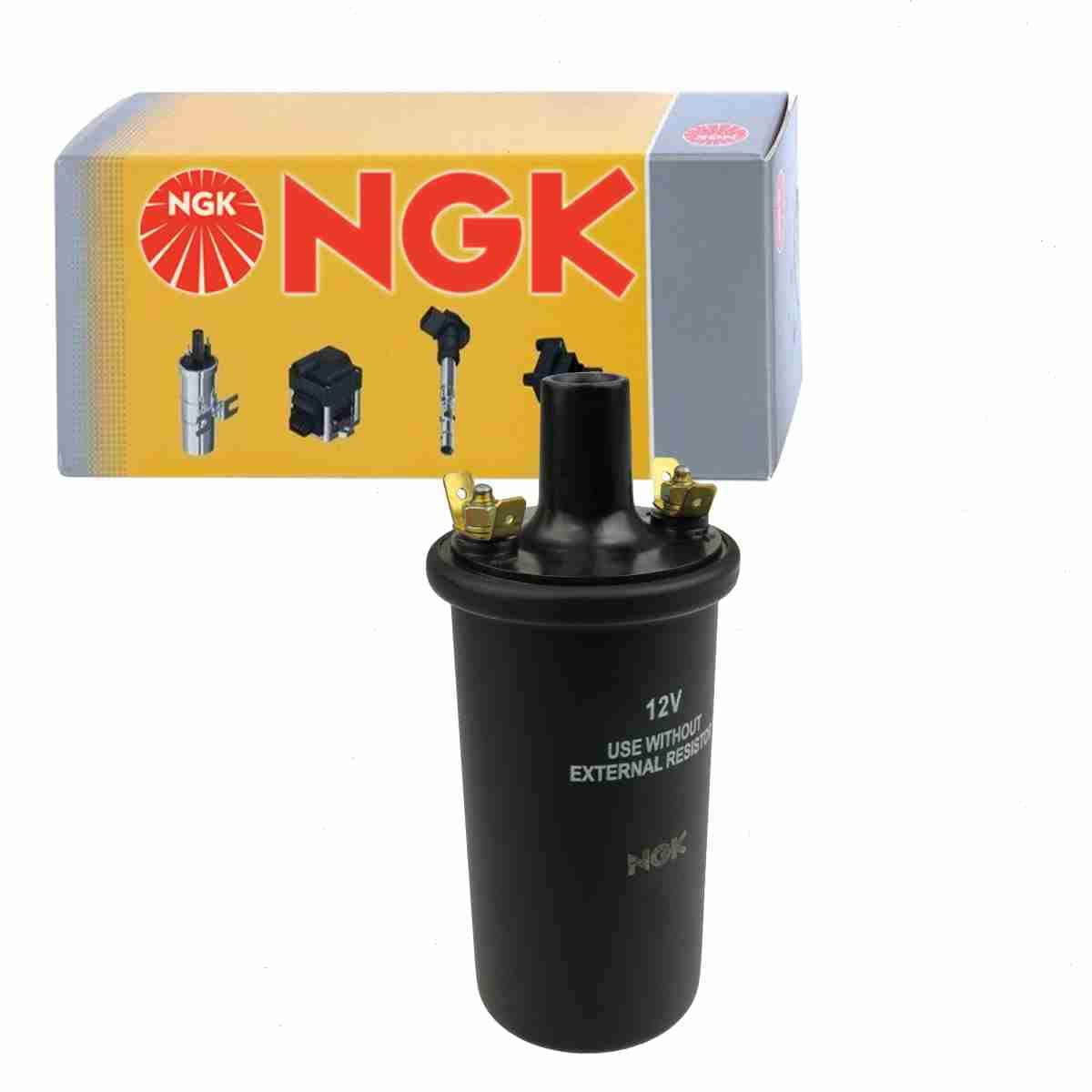 

NGK Ignition Coil for Volkswagen Beetle 1. 1. 1.5L 1.6L H4 1951-1979