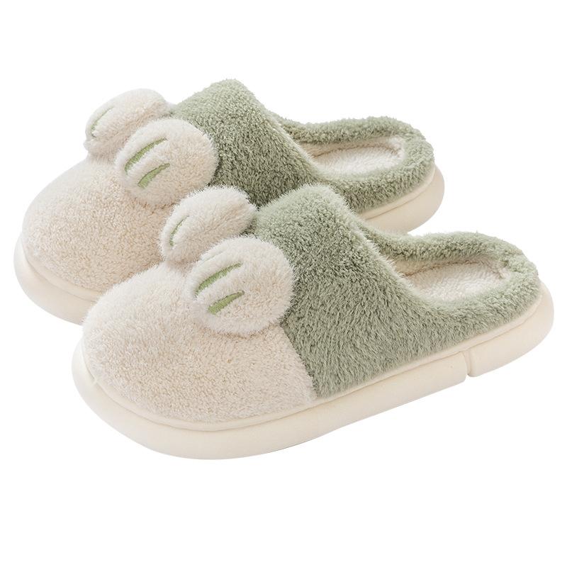 Зимние женские милые мультяшные кошачьи когти с толстым бархатом противоскользящие теплые — фото 6