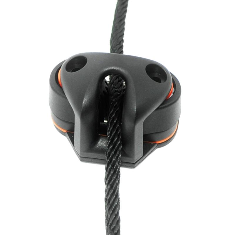 Boat Cleats Bearing Carbo Cleat Portable Marine Line Cleats Kayak Accessories Wire Rope Fairlead for Canoe