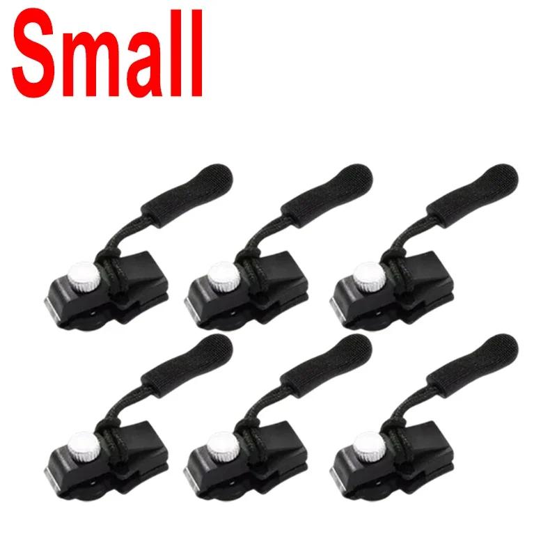 Universal Zipper Repair Kit Quick Instant Detachable Zipper Head Replacement Zipper Slider Pull for Jacket Bags Coat Free Sewing