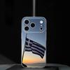 Greek Greece Flag Map For iPhone 17,16,15,14,13,12,11,Pro,Max,Plus,Mini,SE4,E Magnetic For Magsafe Wireless Phone Case