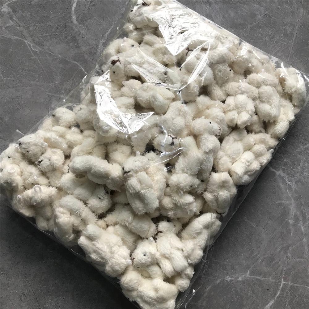 100 Stück Zubehör Plüschtier, Bär 4,5 cm Spielzeug, Plüschtier Puppe