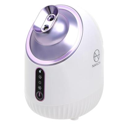 NANOA Face Dichter Nano-Nebel Heiß und Kalt Beliebt mit Leitungswasser Viel Porenschönheit Lila (NANOA) Steamer, Steamer, Hautärzte, Beauty,