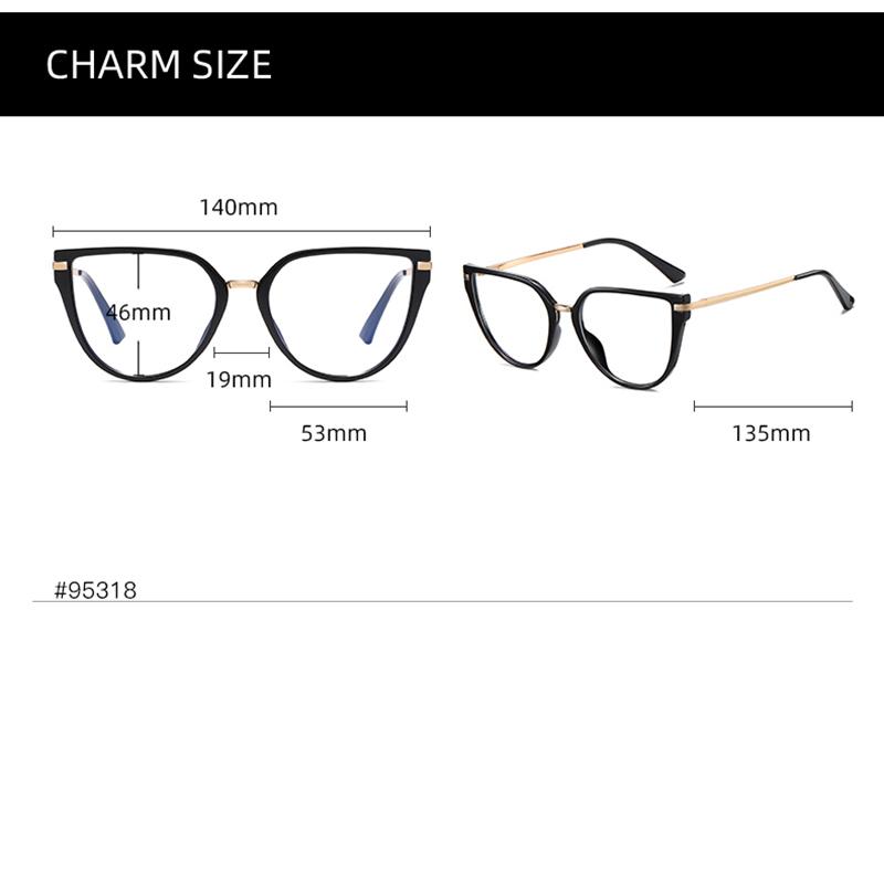 Women Cateye Vintage Spectacle Glasses Frame Clip on Brand Designer Magnetic Optical Myopia Dual-purpose Eyewear Gafas De Sol