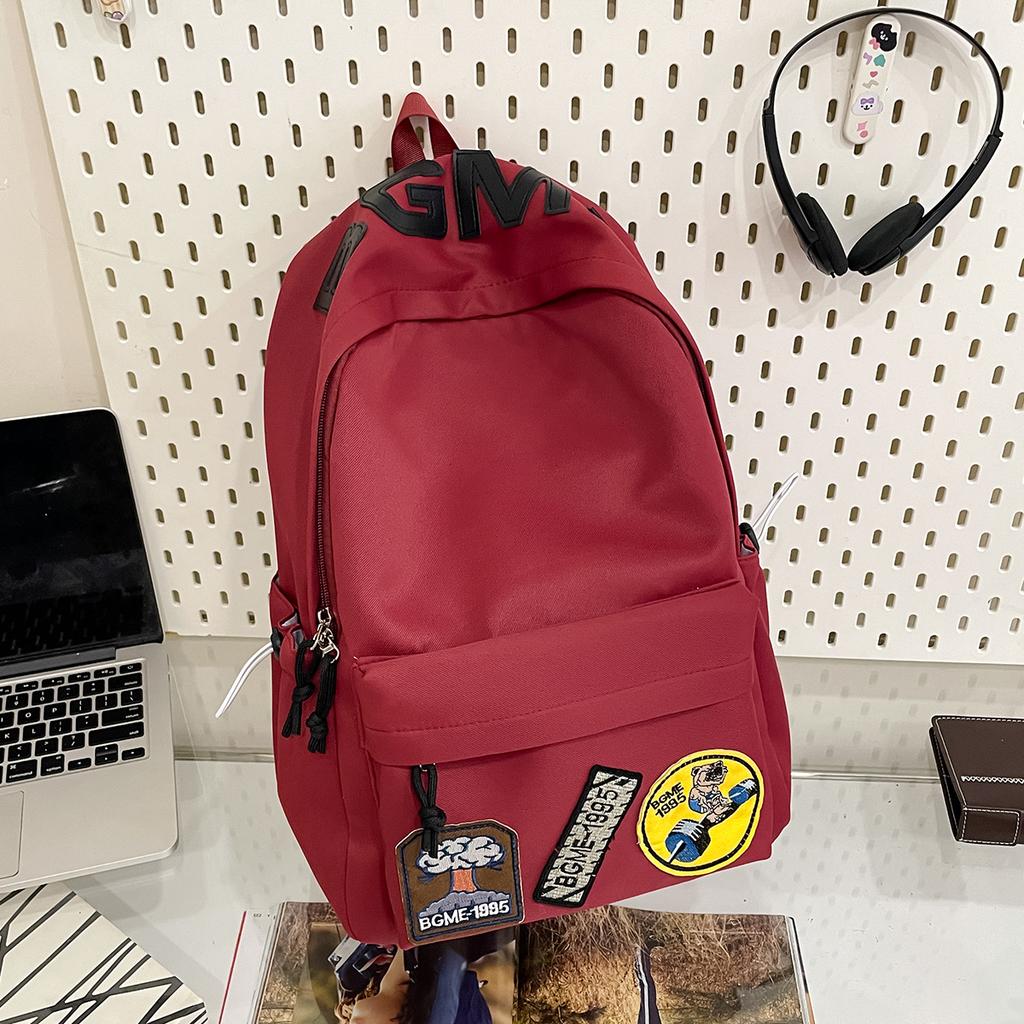 Schoolbag high value Mori trendy cool backpack primary school boys and girls schoolbag large capacity backpack European and American style large