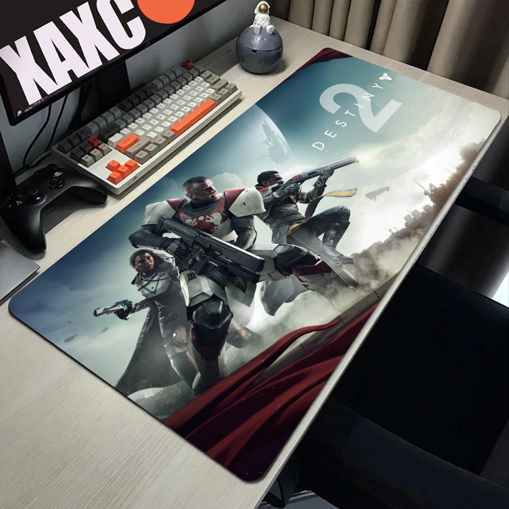 Destiny 2 Mouse Pad Cartoon Lockedge Large Gaming Pad Computer Gamer Keyboard Mouse Mat Desk Mousepad for PC Desk Pad