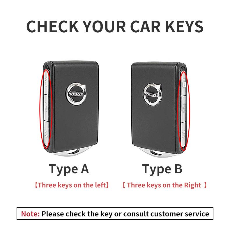 Volvo XC60 S90 S60 XC40 XC90 V60 Car Key Case - Cross-border Dropshipping