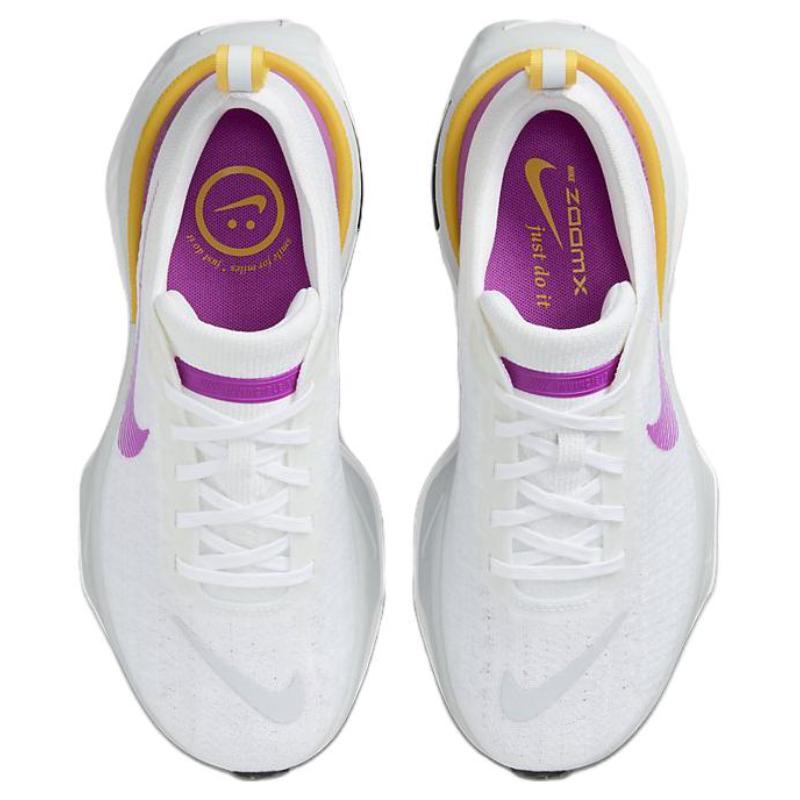 Nike ZoomX Invincible Run 3 White Vivid Purple Women's Sneakers Casual DR2660-101
