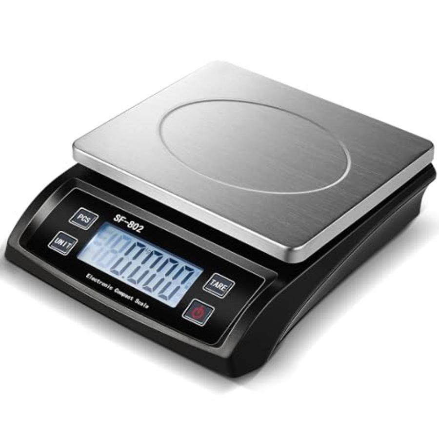 Large Digital Kitchen Scale 66LB 30kg Commercial Food Scale Stainless Bread Scale with LCD Display Commercial Weighing Devices United States