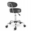 LUNA cosmetic chair on wheels, white, for the SALON