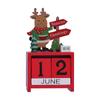 Christmas Wooden Calendar Mall Decoration Calendar Christmas Creative Ornament