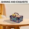 Diamond Painting Wooden Storage Box Handmade Jewelry Box Kits Storage Holder Case for Adult Birthday Presents Craft Kit