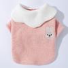 Autumn and Winter Pet Clothes Bottoming Shirt Dog Clothes Teddy Bear Small Dog Velvet Two Feet Cute Bear Top
