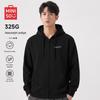 MINISO Men's Casual Hooded Zipper Sweatshirt
