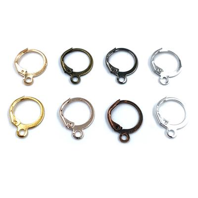 13*16mm Neue Karabinerverschluss Haken Legierung Goldene Silberne 20 Stücke DIY Für Ohrringe Schmuck Erkenntnisse Schmuck Zubehör