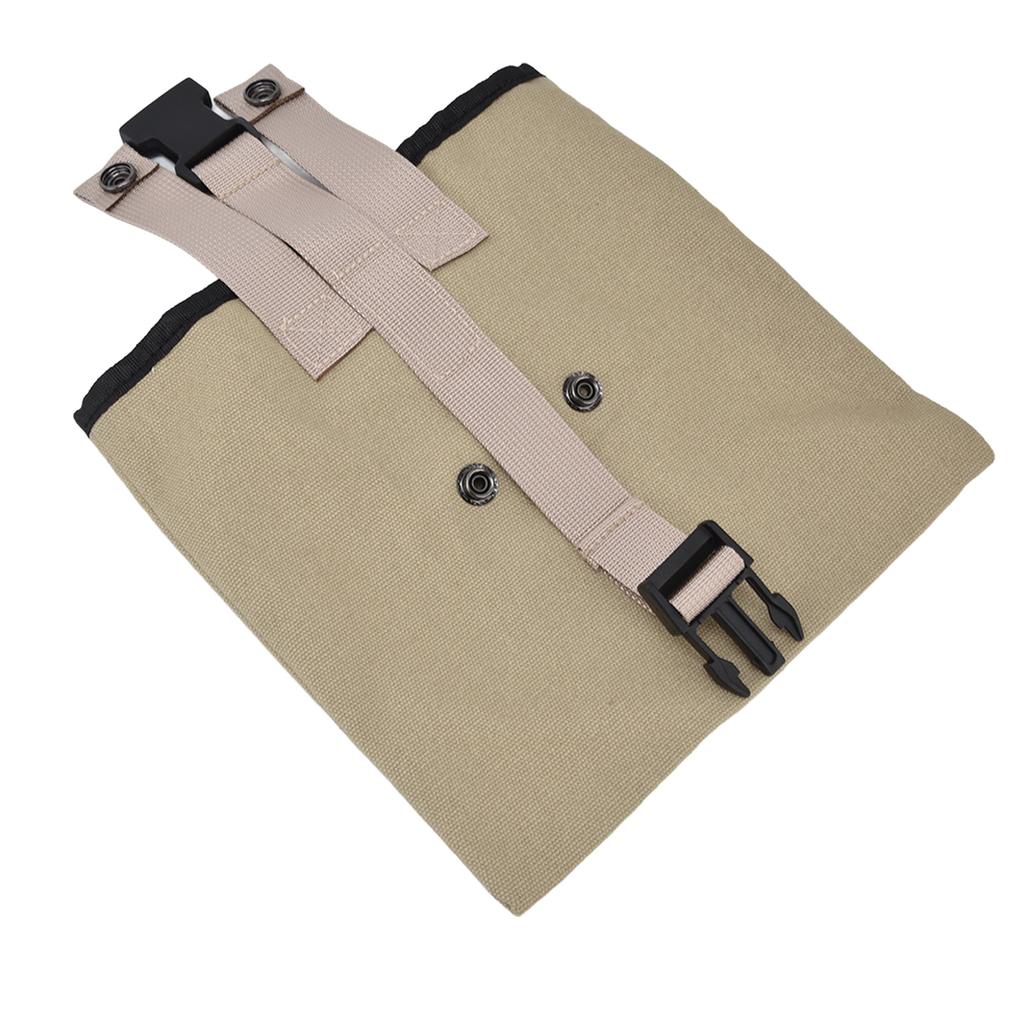Foraging Bag Canvas Foldable Portable Thick Unique Simple Appearance Belt Fruit Picking Pouch for