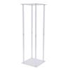 Clear Flower Stand Wedding Decoration Table Centerpiece Clear Acrylic Floor Vase Decorative Column Stand, for Home Party Wedding