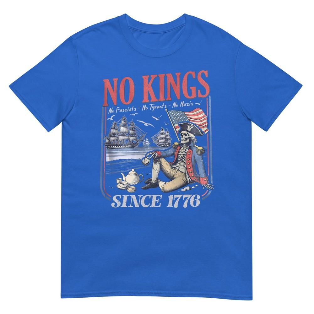 Retro No Kings No Fascists No Tyrants No Nazis Since 1776 TShirt