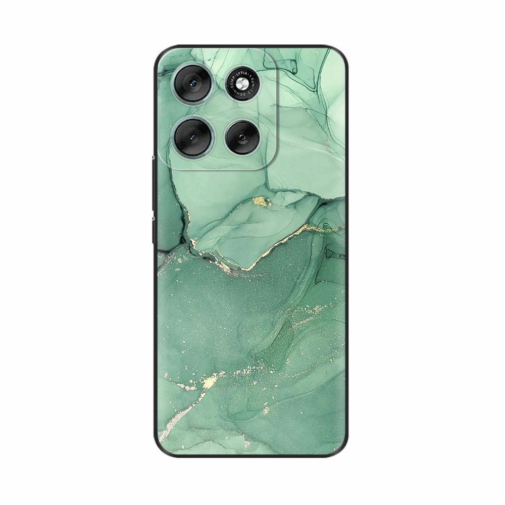 Case For Motorola G86 Case Color Painted Soft Liquid Silicone Camera Protection Phone Cover For Moto G86 XT2527-2 G 86 Fundas