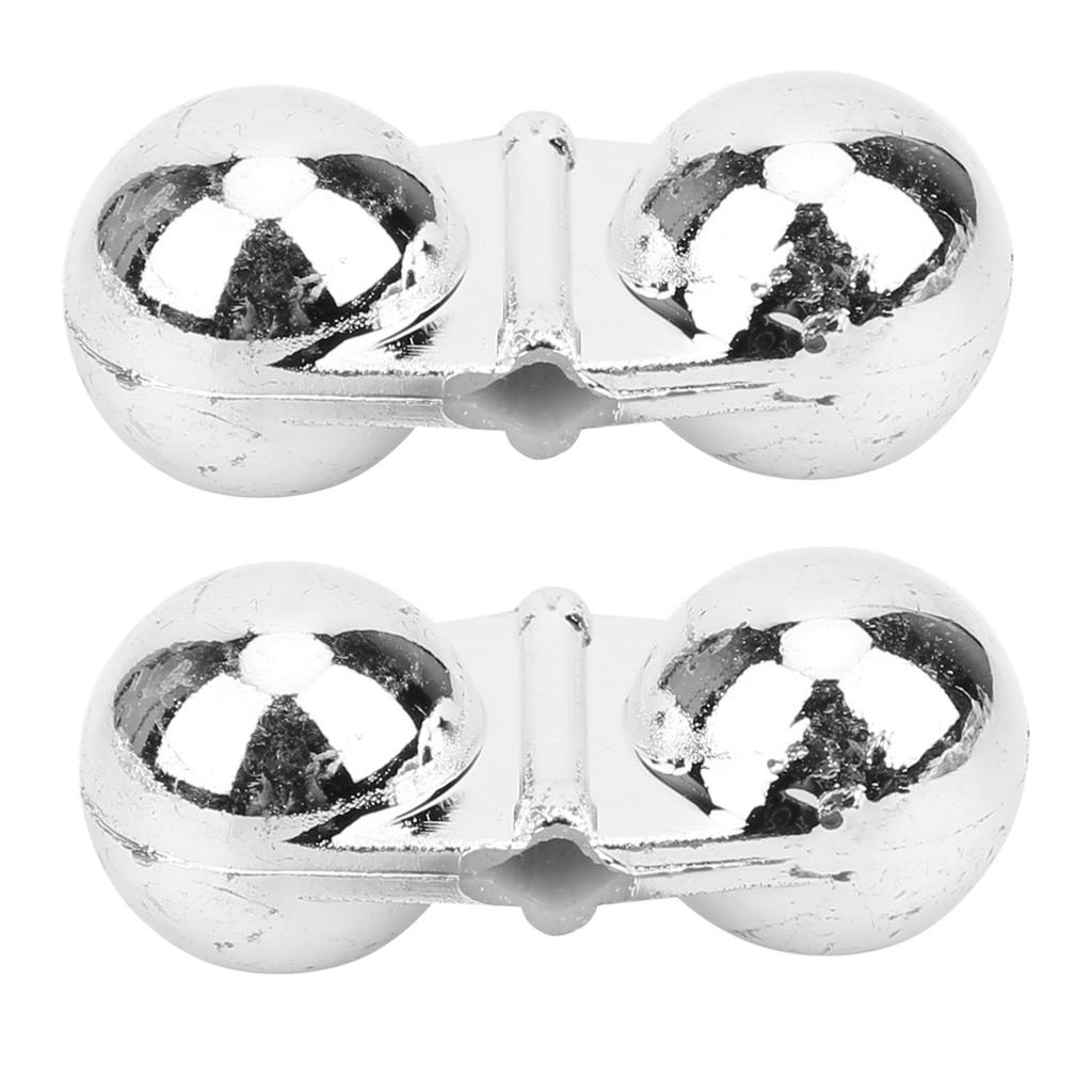 40Pcs Portable ABS Double Rattle Sea Fishing Attractor Bell Beads Accessory for Luring Fish