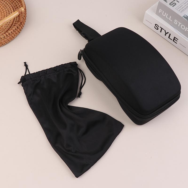 Protection Ski Eyewear Box Ski Glasses Case Eyewear Hard Shockproof Case Ski Goggles Black Nylon Bag For Storing Ski Goggles