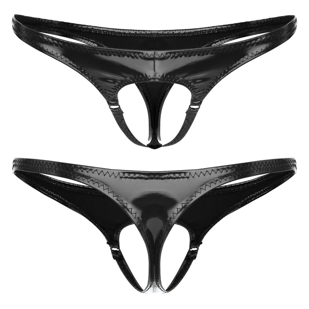 Männer aushöhlen vorne Dessous T-Back Low Rise Slips leichte Mikro-Unterwäsche Unterhose Bademode
